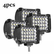 Load image into Gallery viewer, 2PCS LED Bar 4 inch 72W LED Light Bar