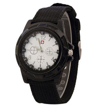 Load image into Gallery viewer, Men's Quartz Watch Military Green Dial
