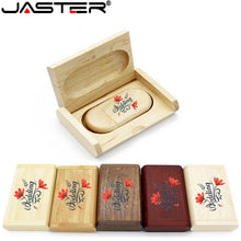 Load image into Gallery viewer, JASTER High Quality Wooden Logo USB
